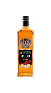 Настойка горькая Государев заказ Царь перцовая 40% 0.25л