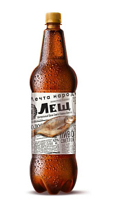 Пиво Лещ светлое 4.5% 1.35л