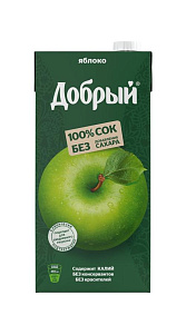 Сок Добрый Яблоко 2л