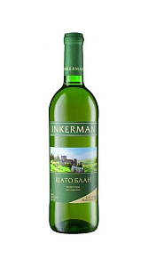 Вино Inkerman, Шато Блан белое полусухое 10-12% 0,7л
