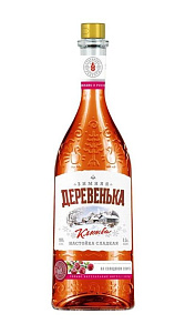 Настойка сладкая Зимняя деревенька Клюква 19% 0.5л