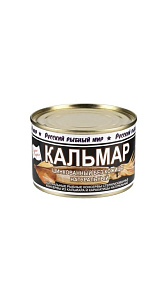 Кальмар Русский рыбный мир натуральный 250г