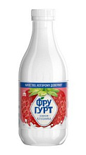 Йогурт питьевой Фругурт клубника 1% 930г