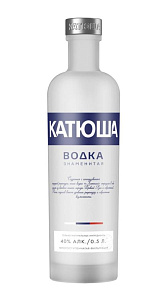 Водка Катюша 40% 0,5л
