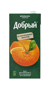 Нектар Добрый Апельсин с мякотью 2л