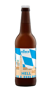 Пиво Konix Brewery Munich Hell светлое 4.7% 0.5л