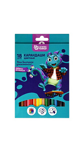 Карандаши Schoolformat Цветные 18цв