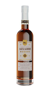 Коньяк Абхазия 5 лет 40% 0.5л