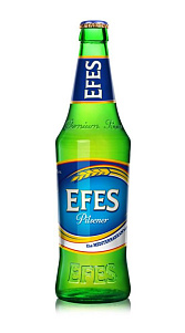 Пиво Efes Pilsener светлое 5.0% 0.45л