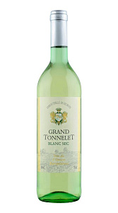 Вино Grand Tonnelet белое сухое кр7,5% 0,75л