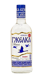 Водка Гжелка мягкая 40% 0.5л