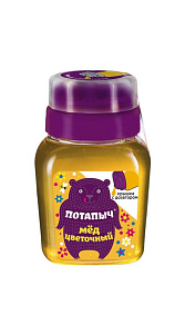Мед Потапыч цветочный с дозатором 500г