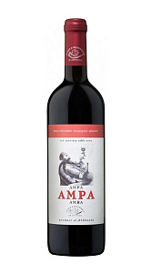 Вино Амра столовое красное п/сух 11-15% 0.75л