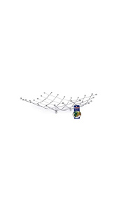 Фруктовница Regent Inox Trina 35*35*11см 480г