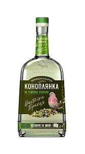 Настойка горькая Коноплянка На семенах конопли 40% 0.5л