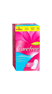 Прокладки Carefree Cotton Fresh Экстракт хлопка ежедневные 34шт