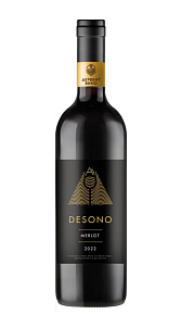 Вино Desono, Merlot красное сухое 12,5% 0,75л