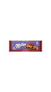 Шоколад Milka Мmmax миндаль и карамель 270г