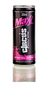 Напиток Maxx Circus exxtreme энергетичексий 250мл