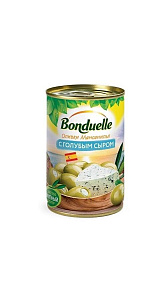 Оливки Bonduelle Мансанилья с голубым сыром 314мл