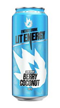 Энергетический напиток Lit Energy Berry Coconut 450мл