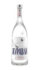 Водка Журавли Серебряная 40% 0.5л