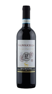 Вино Murari Valpolicella красное полусухое 12% 0,75л