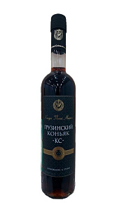 Коньяк Грузинский коньяк выдержка 10 лет КС, 40% 0,5л