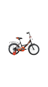Велосипед Novatrack 16 Twist черный