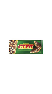 Шоколад Степ молочный с лесным орехом 100г