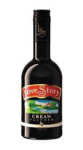 Ликер Love Story, сливочный 18% 0.5л