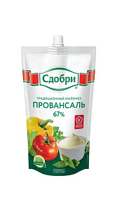 Майонез Сдобри Провансаль 67% 400г