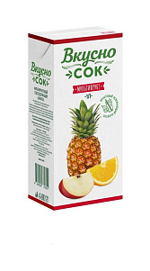 Напиток ВкусноСок сокосодерж мультифруктовый 1л