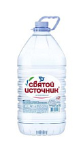 Вода Святой Источник негазированная 5л