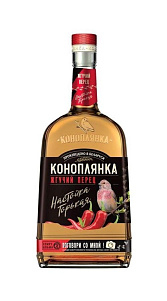 Настойка горькая Коноплянка Жгучий перец 40% 0.5 