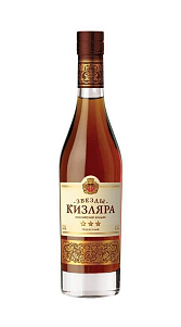 Коньяк Звезды Кизляра 3 звезды 40% 0.5л