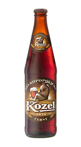 Пивной напиток Velkopopovicky Kozel темное пастеризованное 3.7% 0.45л 