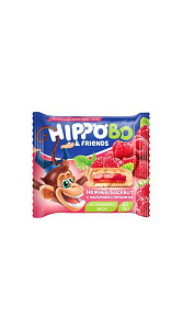 Пирожное Hippobo с малиновой начинкой 32г