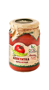 Перец Ecofood Аппетитка острый в томатном соусе 750г