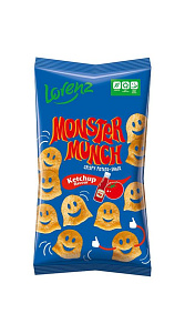 Картофельный снэк Monster Munch со вкусом кетчупа 75г