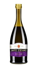 Напиток слабоалкогольный Santo Stefano, Rosso красный полусладкий 8% 0,25л
