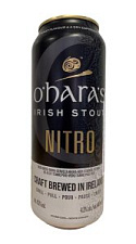 Пиво Carlow, O'Hara's Irish Stout Nitro темное фильтрованное пастеризованное 4,3% 0,44л