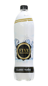 Газированный напиток Five Sasons Classic Tonic безалкогольный 1л