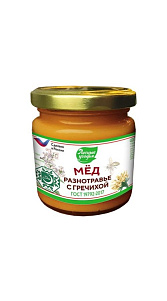 Мед  Лесные Угодья разнотравье с гречихой 250г
