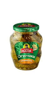 Огурчики Дядя Ваня маринованные Закарпатские 680г 