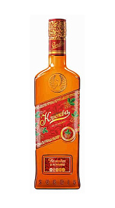 Настойка сладкая Сормовская Клюква на коньяке 21%  0.5л