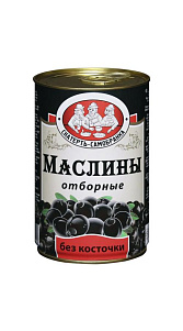 Маслины Скатерть-Самобранка отборные без косточки 314мл