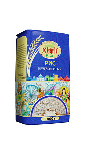 Рис Kharif Rice круглазерный 800г