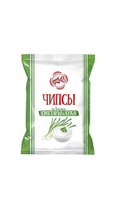 Чипсы Цена №1 со вкусом сметаны и лука 70г