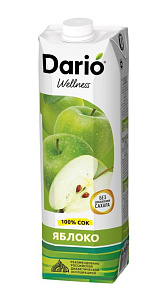 Сок Dario Wellness Яблоко 950мл